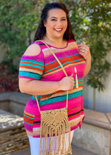 Load image into Gallery viewer, Undeniable Fun Cold Shoulder Top