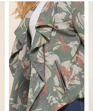 Load image into Gallery viewer, Floral cascade front jacket