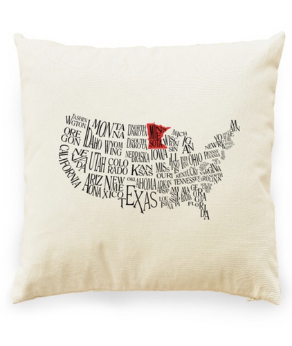 MN Pillow Cover