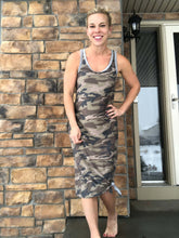 Load image into Gallery viewer, Racerback Camo dress