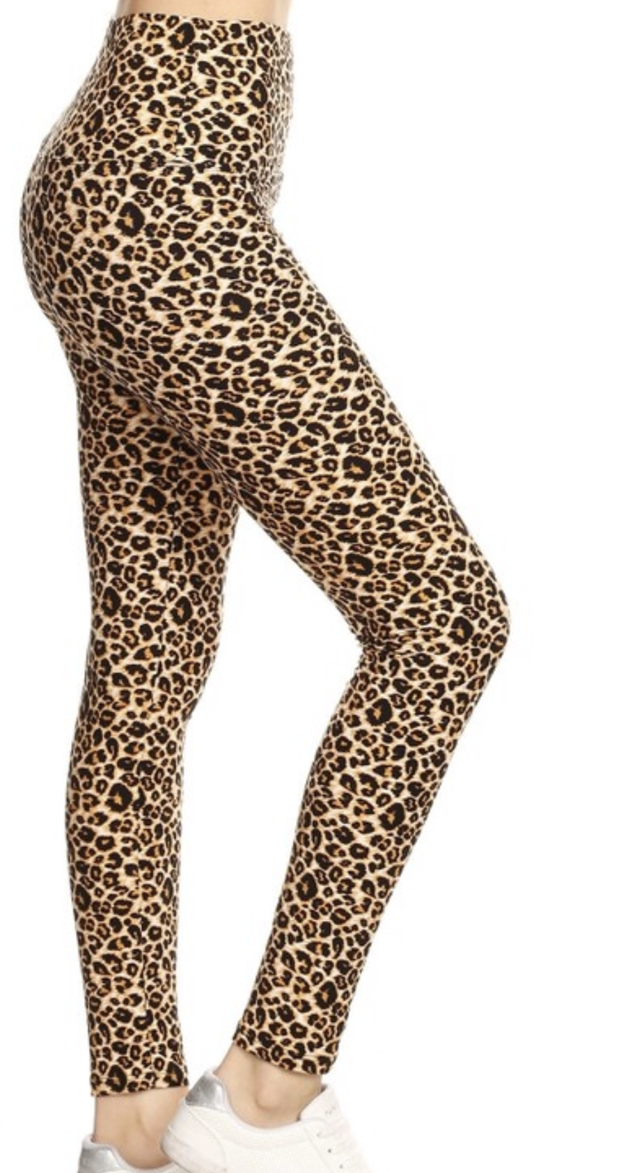 Leopard Print yoga top leggings