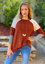 Load image into Gallery viewer, In The Valley 3/4 Sleeve Top