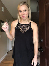 Load image into Gallery viewer, Lace top tank top- 2 colors