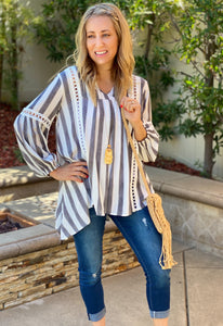 Sunday Afternoon Striped Tunic