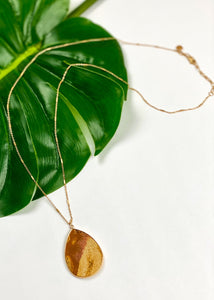Desert Sands Tear Drop Necklace
