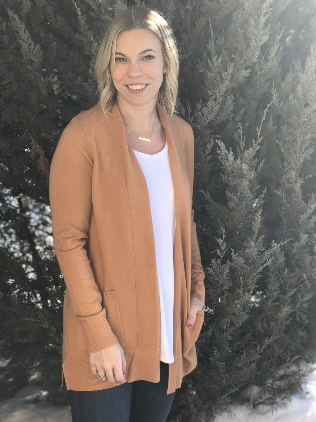 Dark Mustard Cardigan