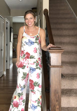 Load image into Gallery viewer, Tank floral romper