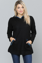 Load image into Gallery viewer, Ice Queen Plaid Hoodie