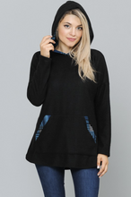 Load image into Gallery viewer, Ice Queen Plaid Hoodie