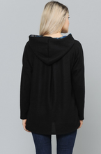 Load image into Gallery viewer, Ice Queen Plaid Hoodie