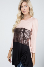 Load image into Gallery viewer, It’s My Party Color Block Tee