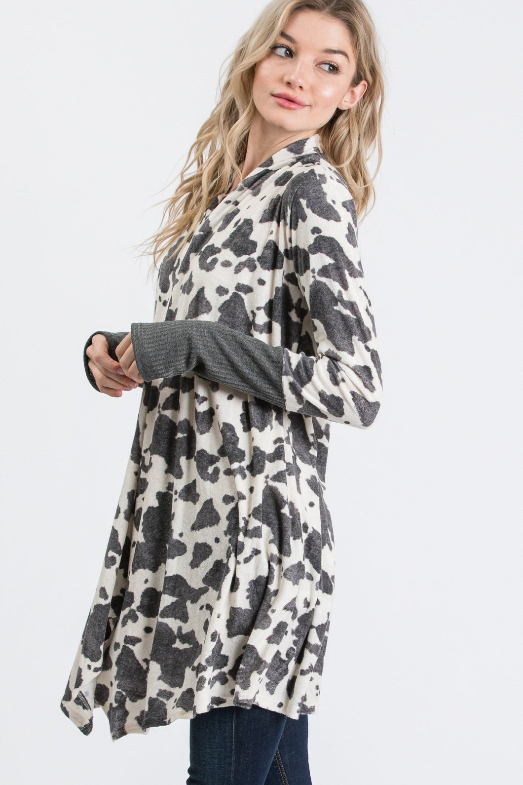 Country Bumpkin Thumbhole Cardigan