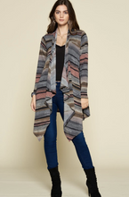 Load image into Gallery viewer, Safe Travels Open Front Cardigan