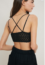 Load image into Gallery viewer, Opal Bralette in Black