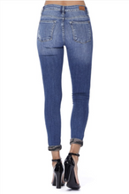 Load image into Gallery viewer, Camo Patched Skinnies