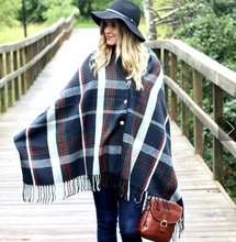 Load image into Gallery viewer, Button Down Shawl