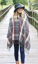 Load image into Gallery viewer, Button Down Shawl