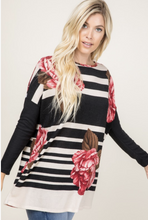 Load image into Gallery viewer, Rosie Posie Long Sleeve Tee