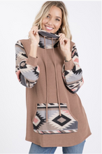 Load image into Gallery viewer, Desert Sands Cowl Neck Sweatshirt