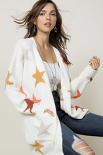 Load image into Gallery viewer, You&#39;re One of a Kind Star Cardigan