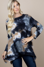 Load image into Gallery viewer, Stormy Nights Waffle Knit Tunic