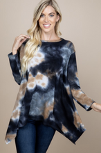 Load image into Gallery viewer, Stormy Nights Waffle Knit Tunic