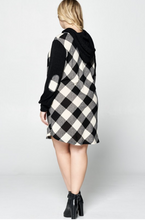 Load image into Gallery viewer, Check Me if You Can Swing Dress