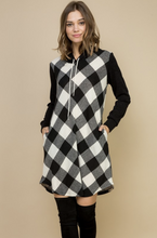 Load image into Gallery viewer, Check Me if You Can Swing Dress