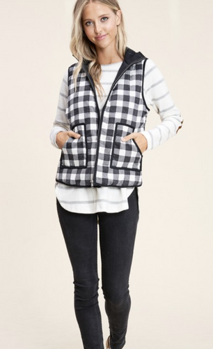 Buffalo Plaid Vest