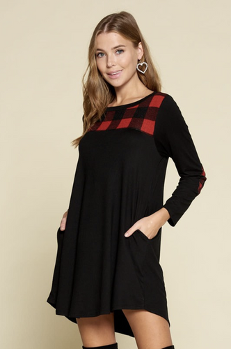 Distinguished Beauty Long Sleeve Dress