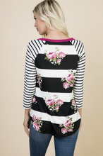 Load image into Gallery viewer, Don&#39;t Waste a Moment Raglan Tee