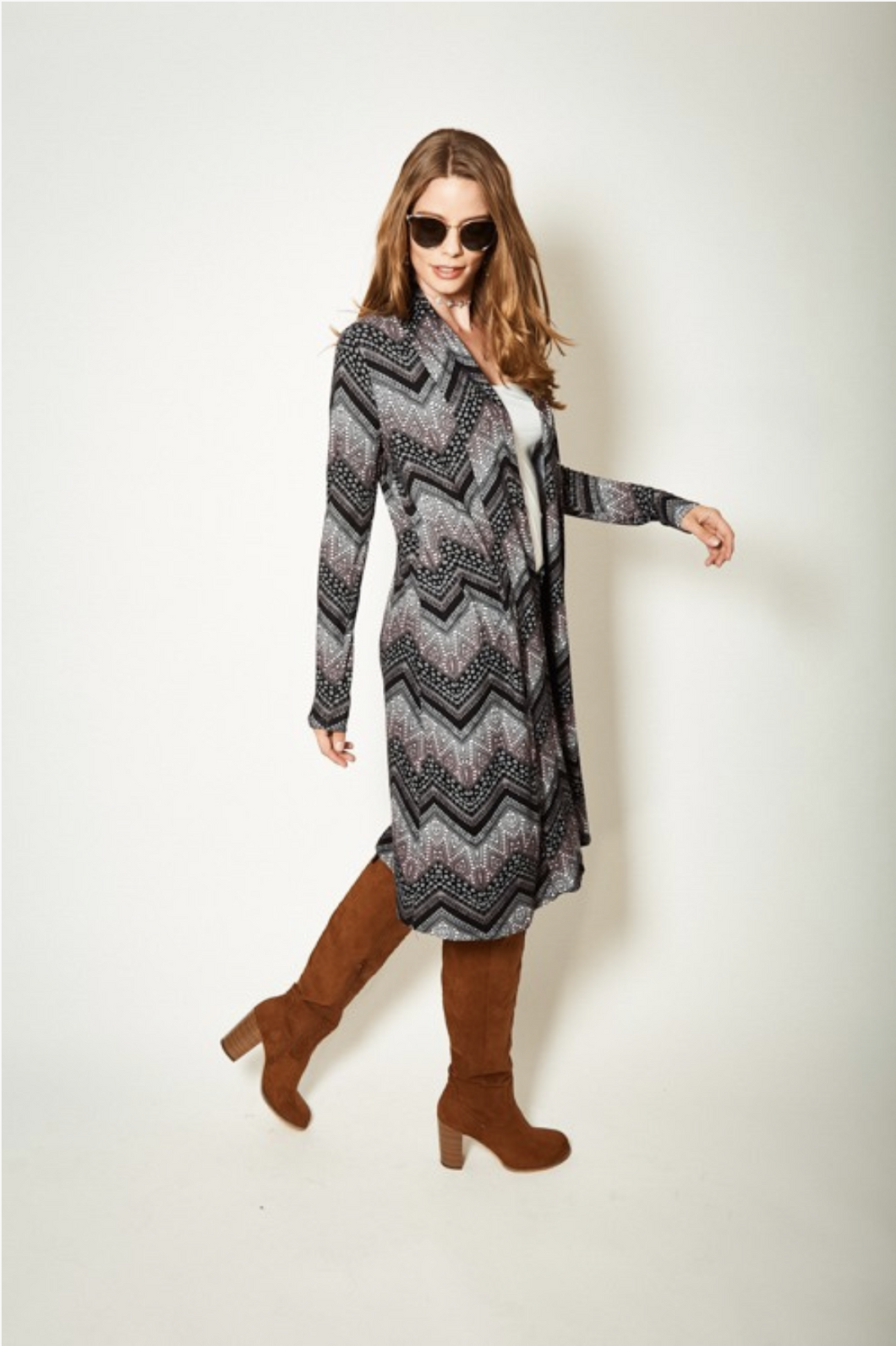 Doing Just Fine Chevron Duster