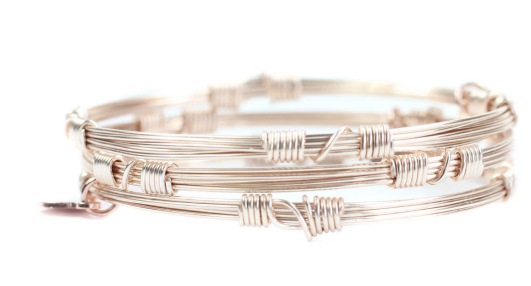 ROSE GOLD BANGLE STACKERS