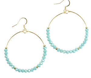 THE CHLOE EARRING- Mint