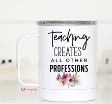 Load image into Gallery viewer, Travel mug with handle- multiple prints