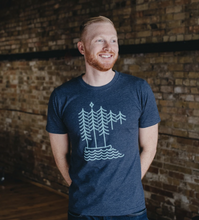 Load image into Gallery viewer, Sota- indigo and mint state tee