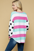 Load image into Gallery viewer, Springy Polka Long Sleeve Top