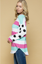 Load image into Gallery viewer, Springy Polka Long Sleeve Top