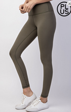 Load image into Gallery viewer, Olive work out leggings