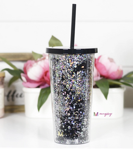 Tumbler with Straw (Multiple prints)