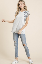 Load image into Gallery viewer, Double Take Cap Sleeve Tee