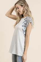 Load image into Gallery viewer, Double Take Cap Sleeve Tee