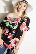 Load image into Gallery viewer, Fanciful Melody Drop Shoulder Top