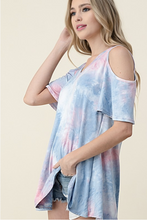 Load image into Gallery viewer, Cotton Candy Bliss Cold Shoulder