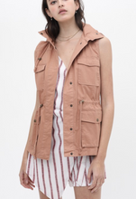 Load image into Gallery viewer, Mauve Canvas Vest
