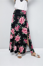 Load image into Gallery viewer, Zoned For Beauty Side Slit Maxi Skirt