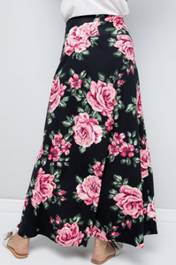 Zoned For Beauty Side Slit Maxi Skirt