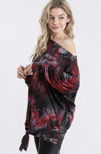 Load image into Gallery viewer, Smokin' Hot Long Sleeve Tie Front Top