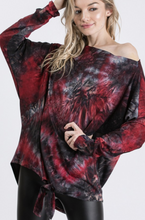 Load image into Gallery viewer, Smokin' Hot Long Sleeve Tie Front Top