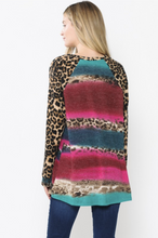 Load image into Gallery viewer, Sunset in the Tropics Long Sleeve Tunic